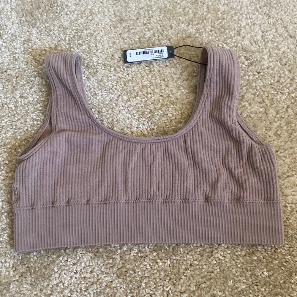 Skims - STRETCH RIB SCOOP BRALETTE - S/M